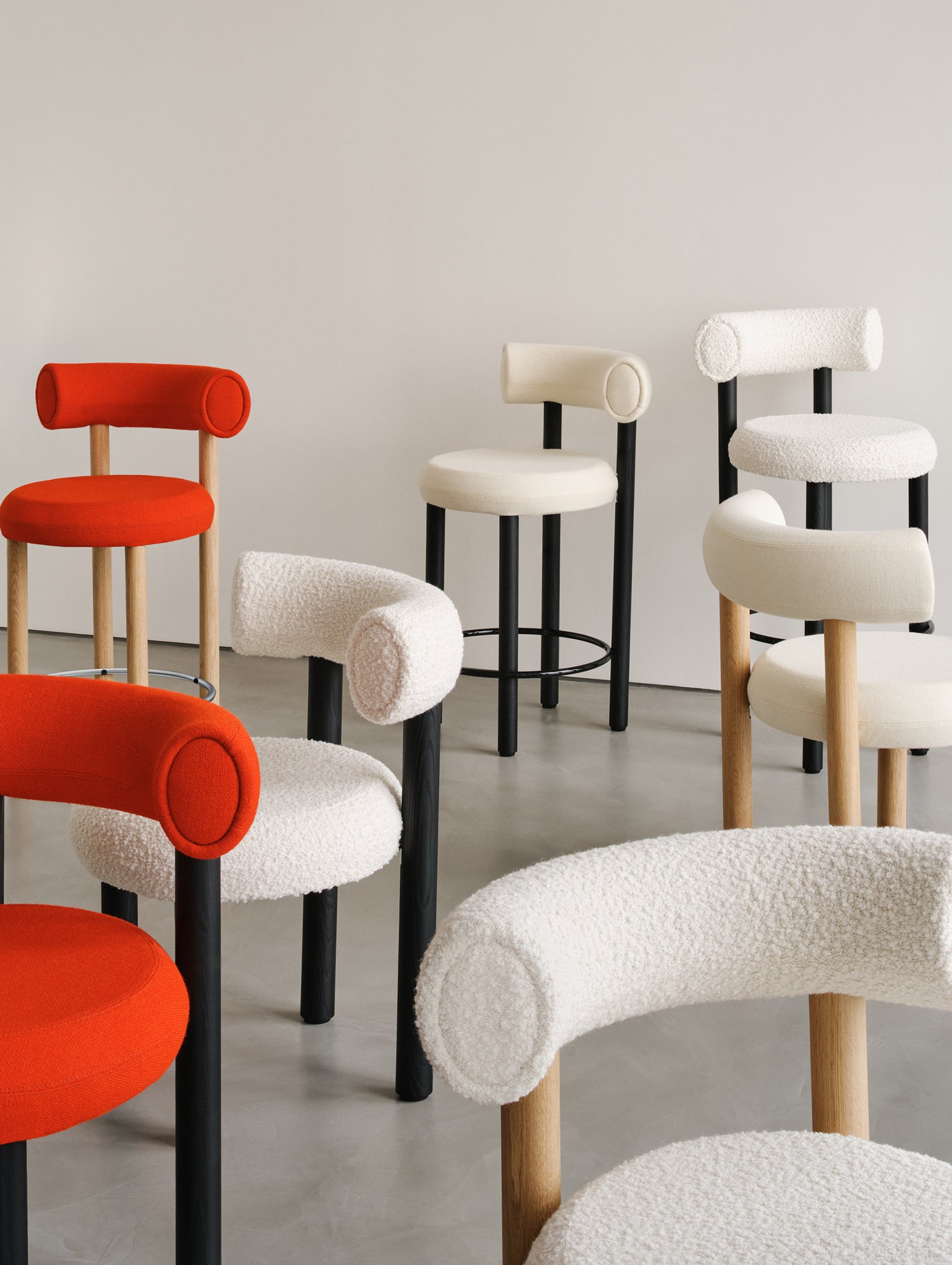 Fat Bar/Counter Stool by Tom Dixon