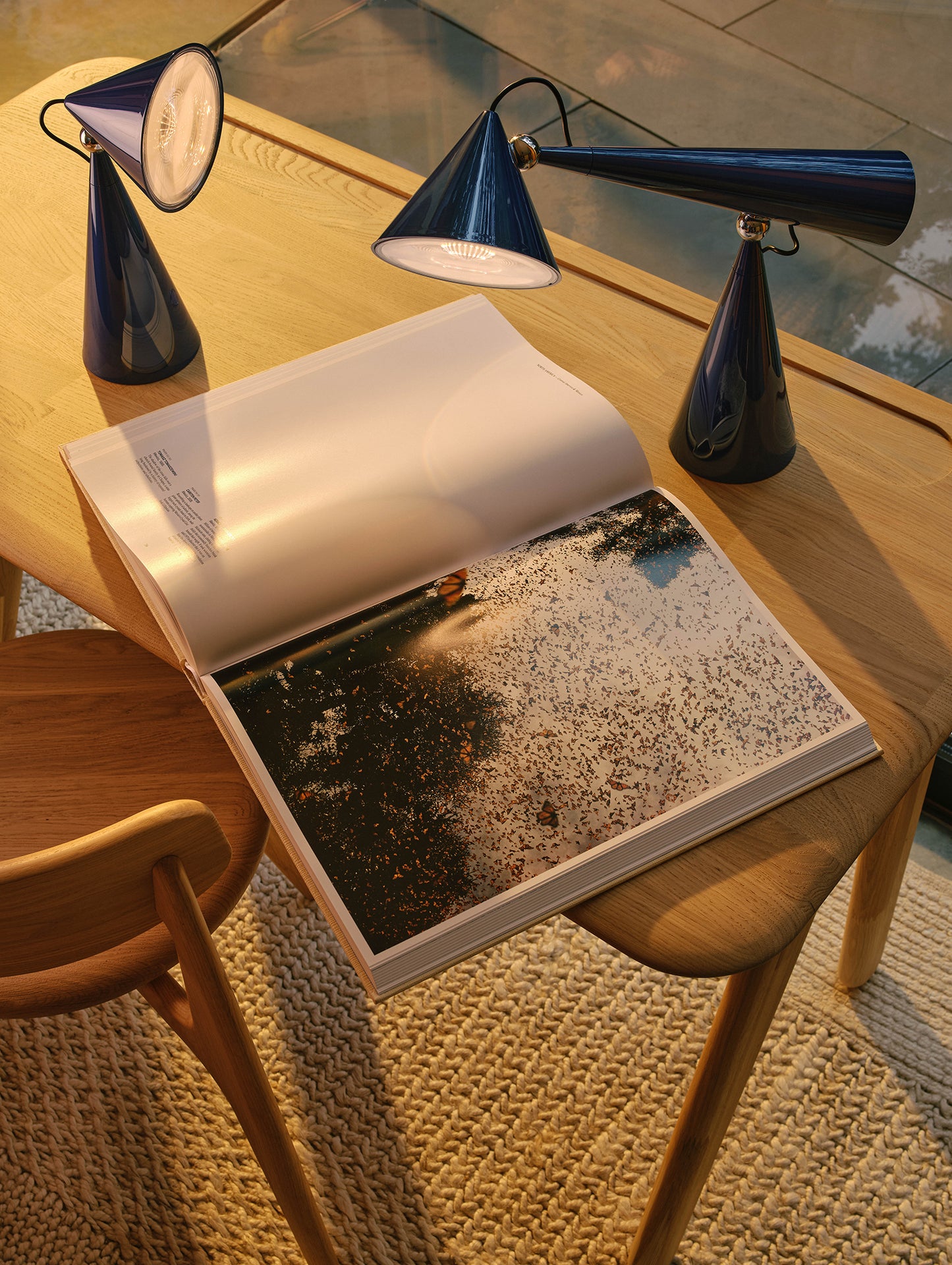 Pose Task Light by Tom Dixon - Indigo