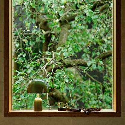 Bell LED Portable Lamp by Tom Dixon - Moss