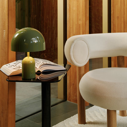 Bell LED Portable Lamp by Tom Dixon - Moss