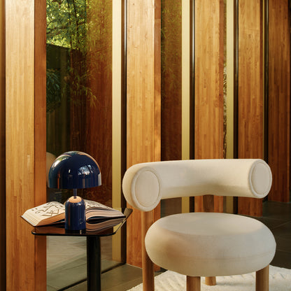 Bell LED Portable Lamp by Tom Dixon - Indigo