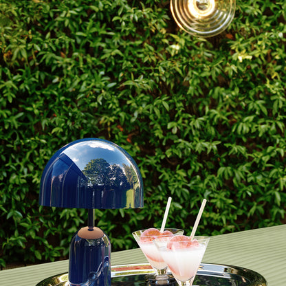 Bell LED Portable Lamp by Tom Dixon - Indigo
