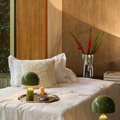 Bell LED Portable Lamp by Tom Dixon - Moss
