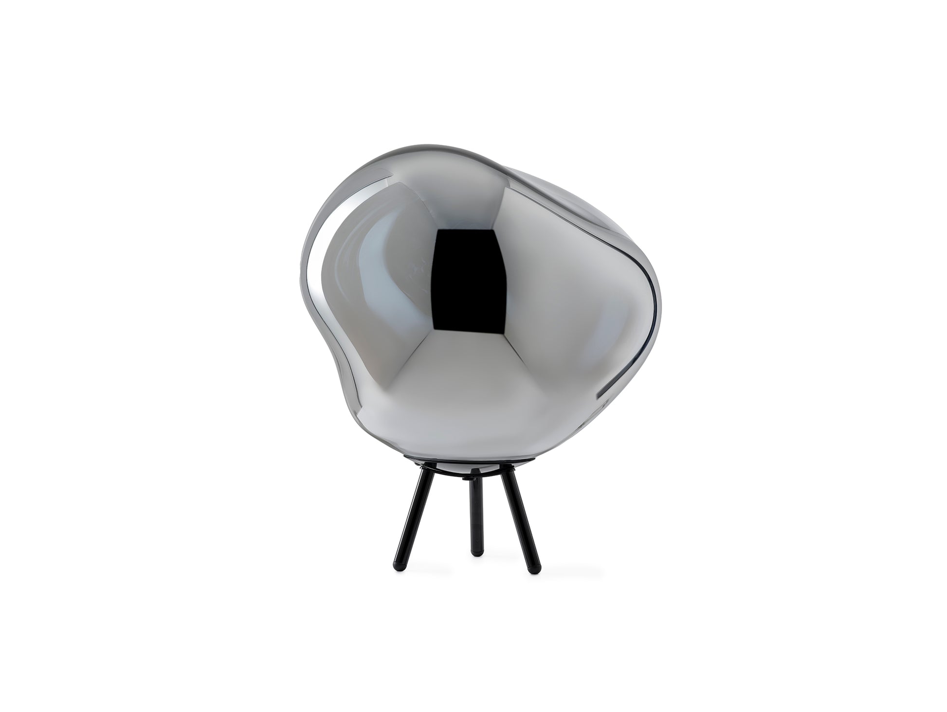 Melt Large LED Portable Lamp by Tom Dixon - Silver