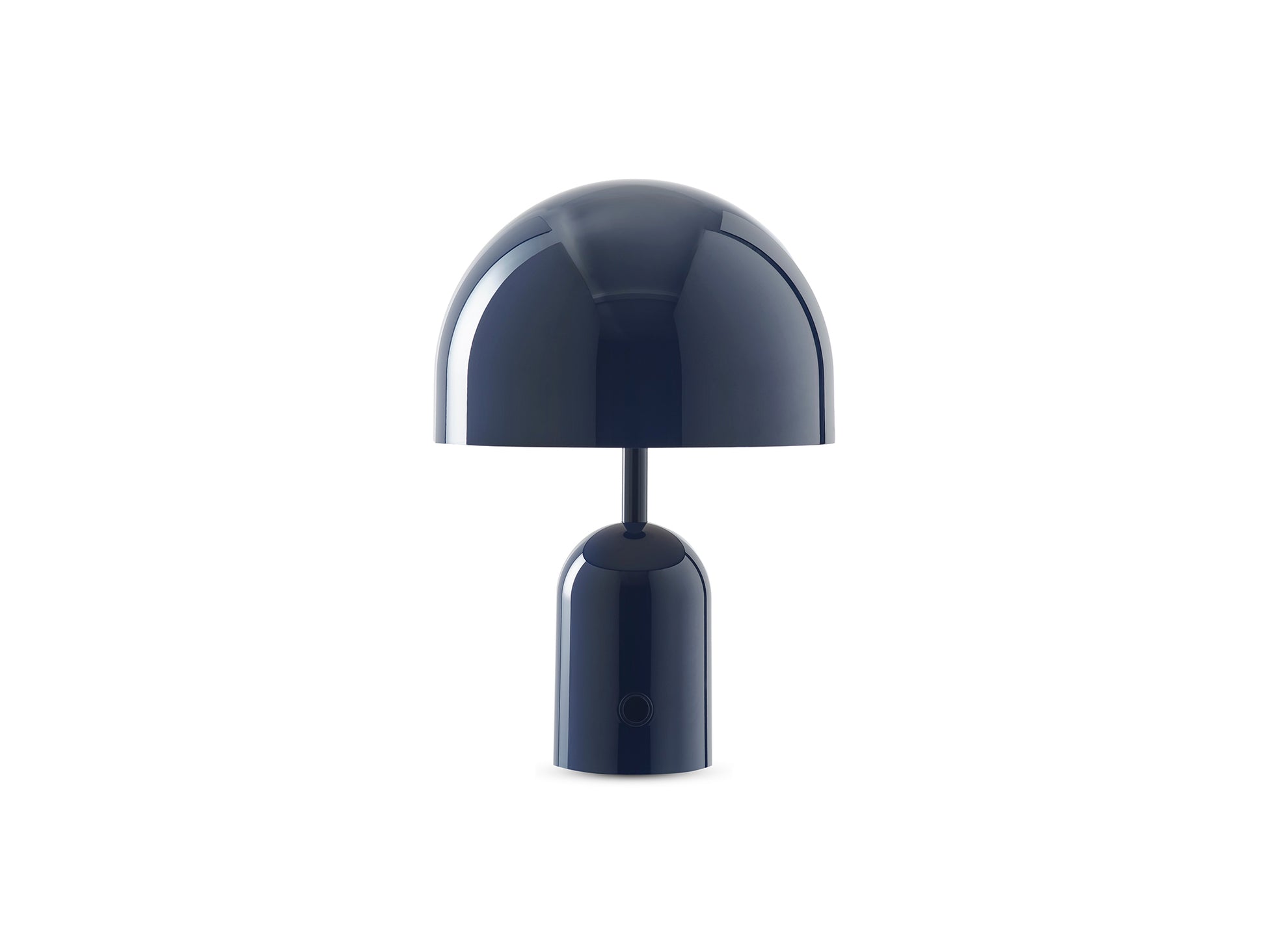 Bell LED Portable Lamp by Tom Dixon - Indigo