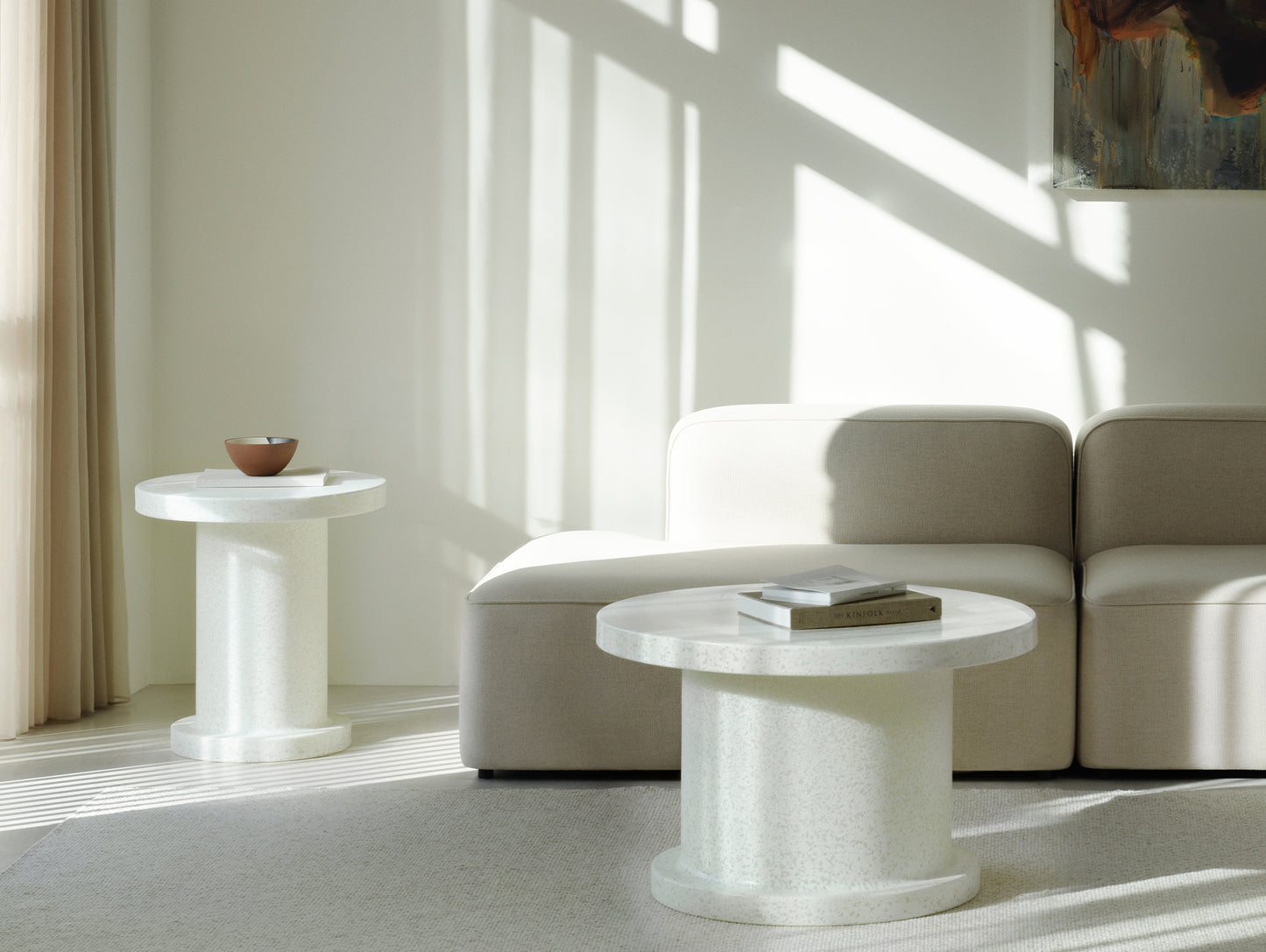 Bit Coffee Table by Normann Copenhagen - White