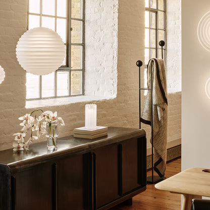 Press Sphere LED Pendant Light (Frosted) by Tom Dixon