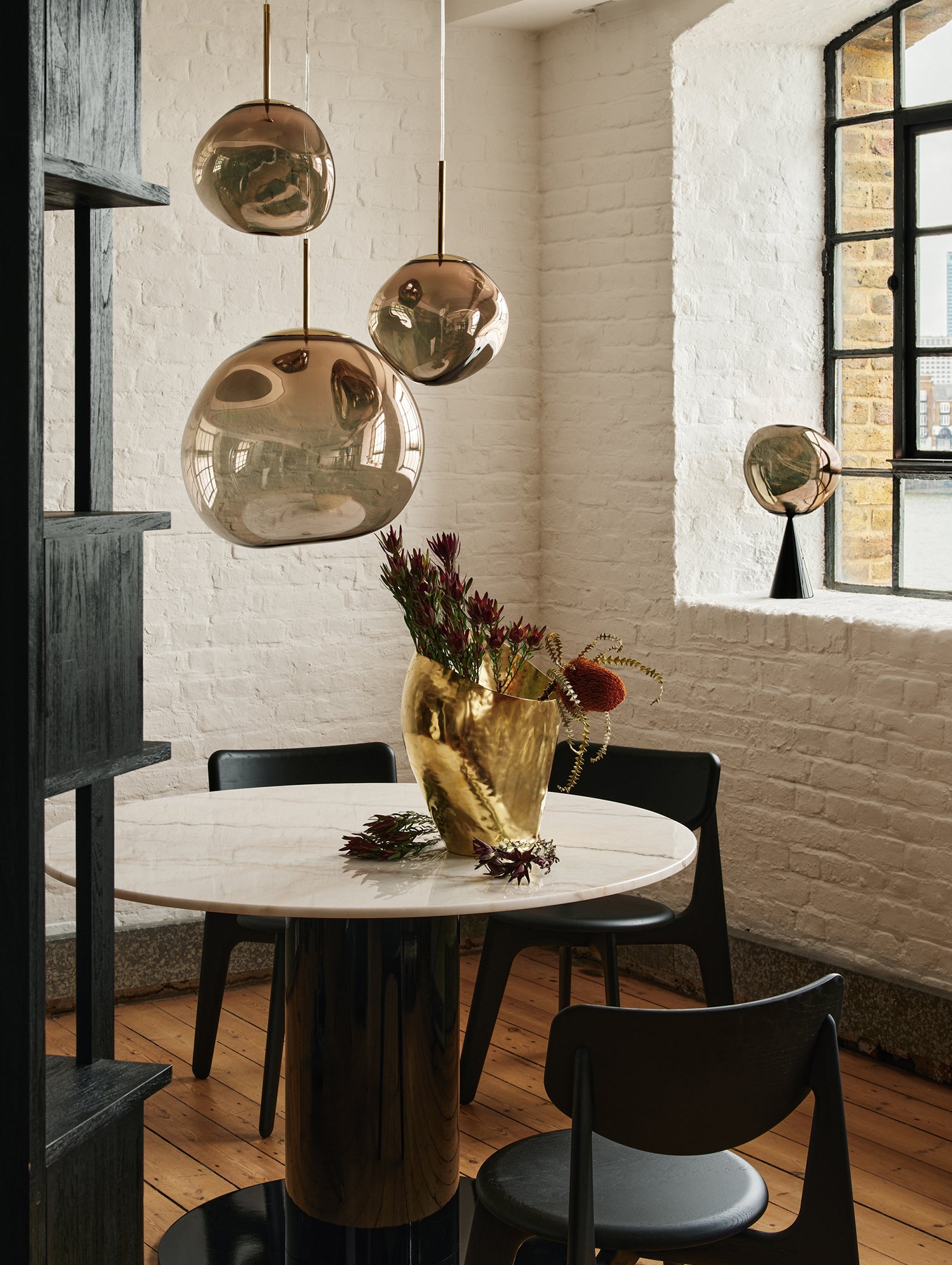 Melt LED Pendant by Tom Dixon - Bronze