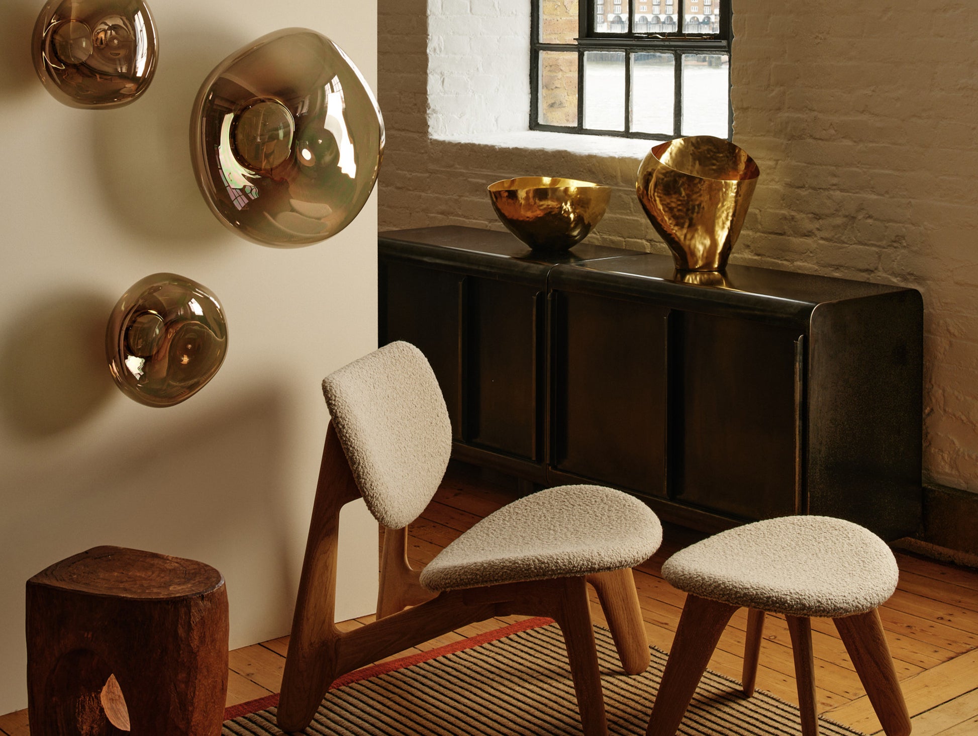 Slab Ottoman by Tom Dixon - Elle 200