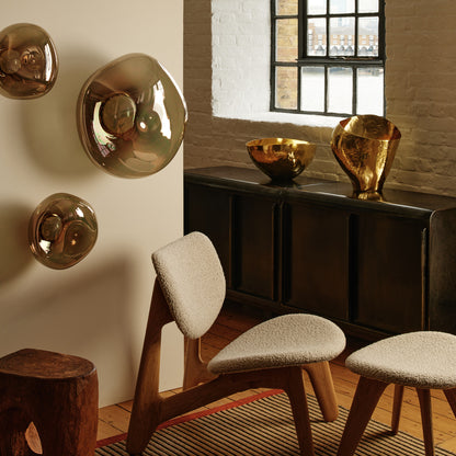 Melt Surface LED Wall Lamp by Tom Dixon - Bronze