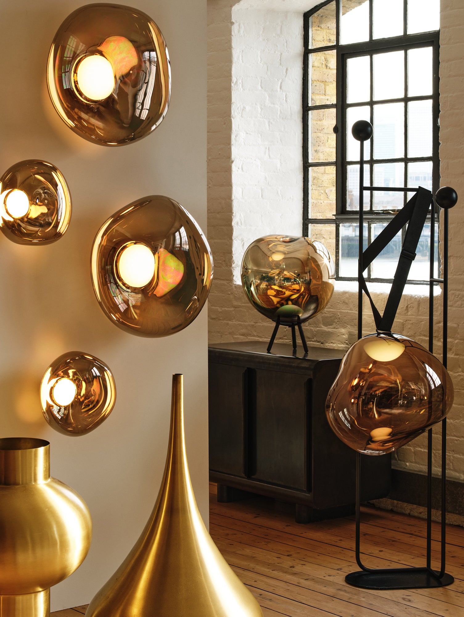 Melt Large LED Portable Lamp by Tom Dixon 