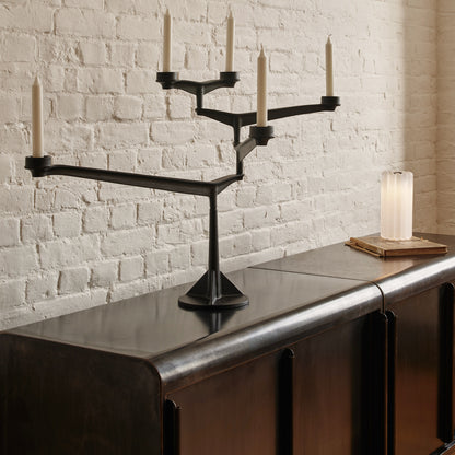 Spin Candelabra by Tom Dixon - Large / Black