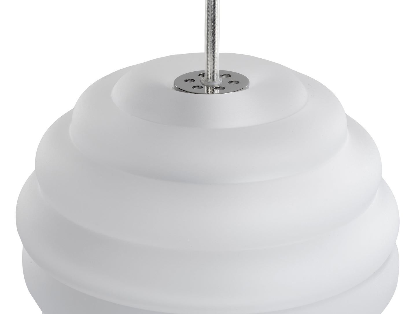 Press Mini Sphere LED Pendant Light (Frosted) by Tom Dixon