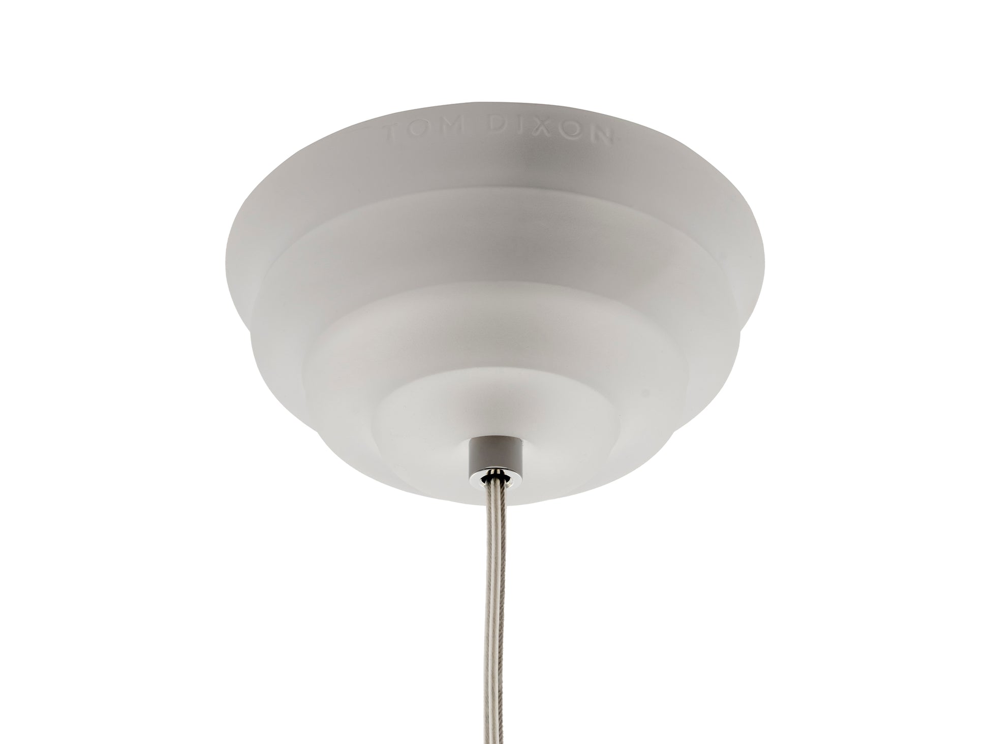 Press Mini Sphere LED Pendant Light (Frosted) by Tom Dixon