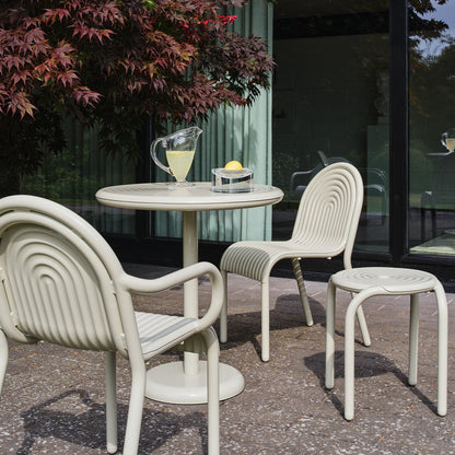 Groove Side Chair by Tom Dixon - Putty