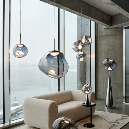 Melt LED Pendant by Tom Dixon - Nickel