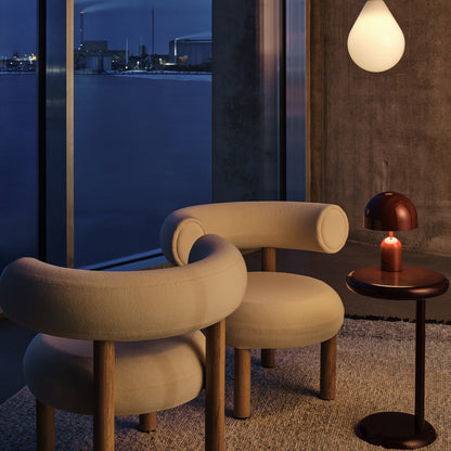 Flare Bead Opal E27 Pendant Light by Tom Dixon