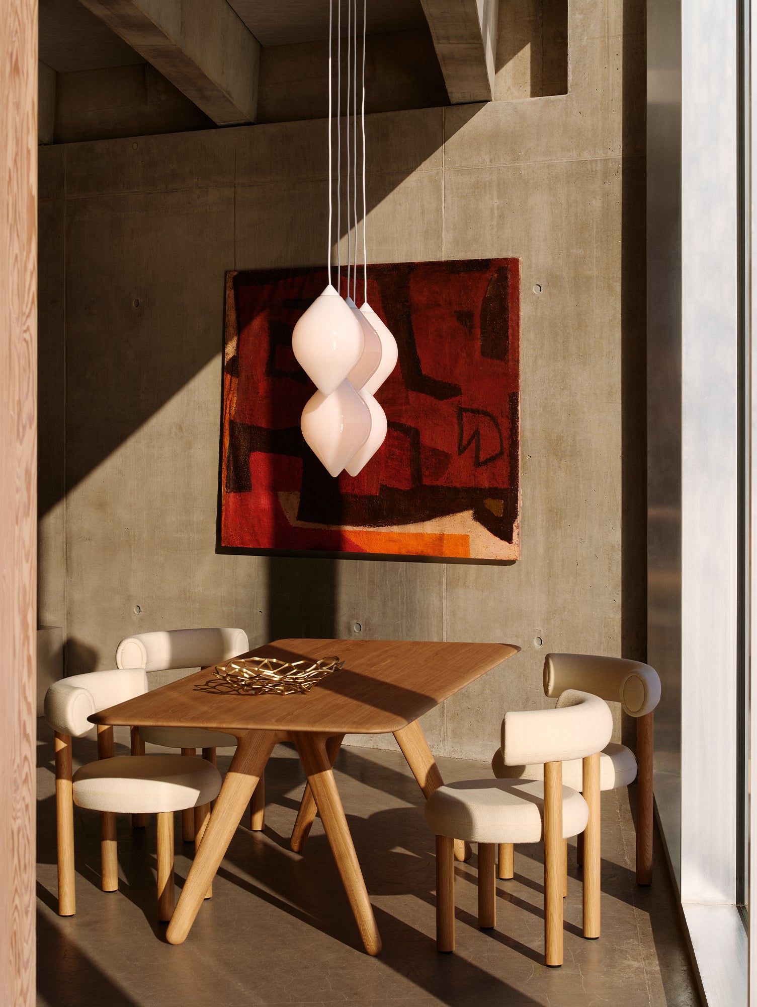 Flare Top Opal E27 Pendant Light by Tom Dixon