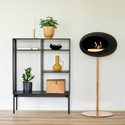 Steel High Fireplace
