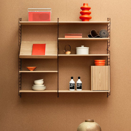 String System Magazine Shelf - Oak