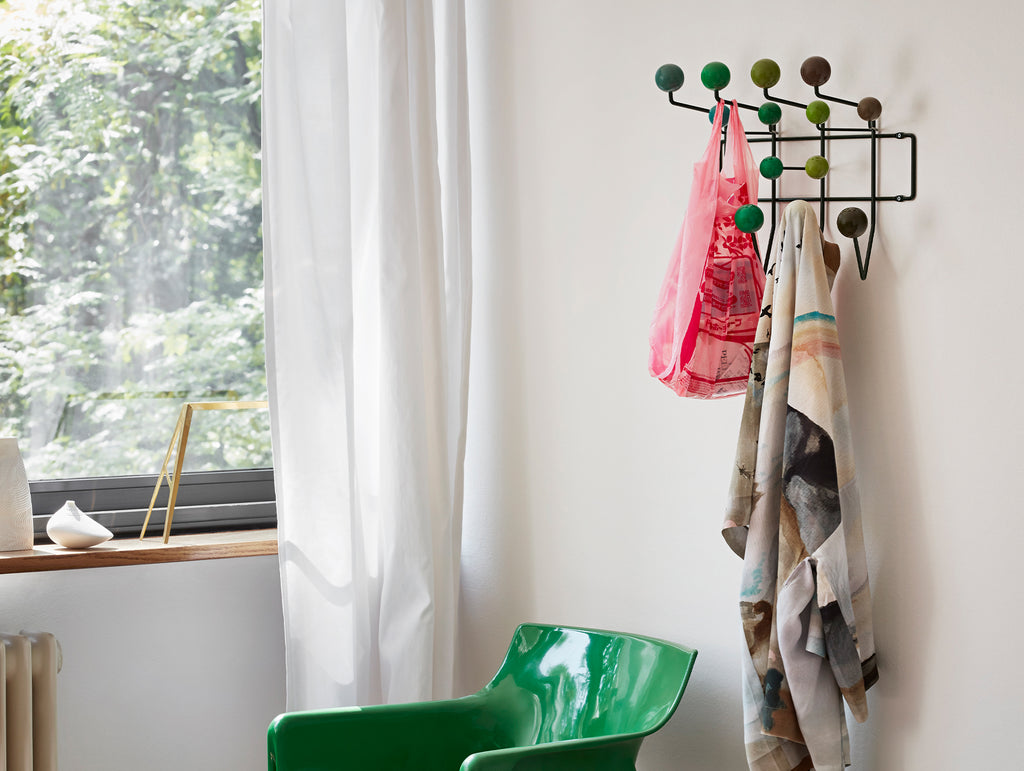 Eames Hang It All by Vitra - Green Multitone