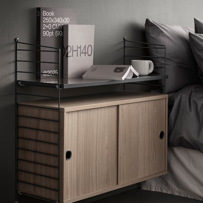 String System Shelves by String - Dark Grey