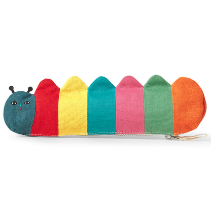 Casey Caterpillar Pencil Case by Donna Wilson