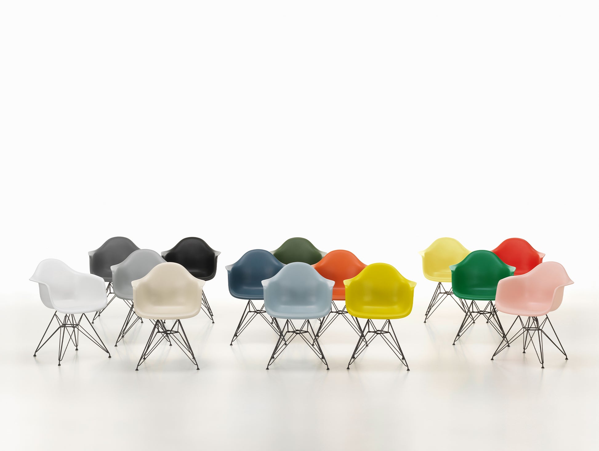 Vitra Eames DAR Chair all colours