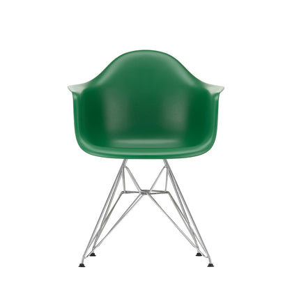 Eames DAR Plastic Armchair RE by Vitra - 17 Emerald Shell / Chrome Base