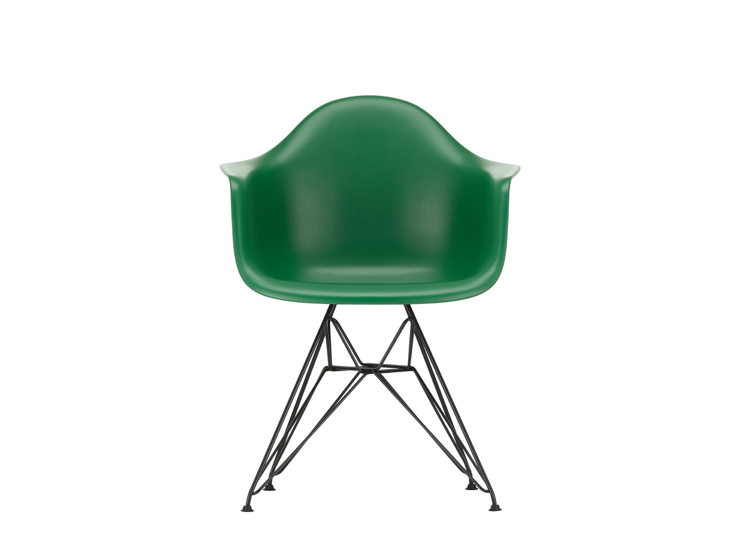 Eames DAR Plastic Armchair RE by Vitra - 17 Emerald Shell / Basic Dark Base