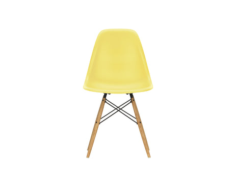 Vitra Eames DSW Plastic Side Chair - 92 Citron / Ash Honey