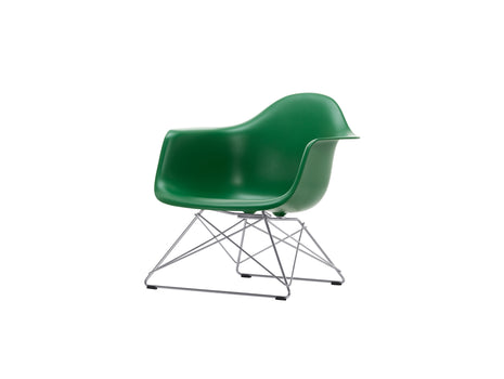 Eames Plastic Armchair LAR by Vitra - 17 Emerald Shell / Chrome Base