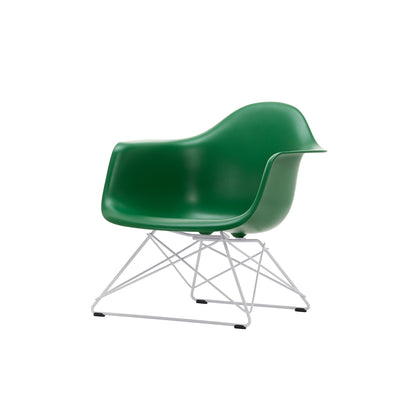 Eames Plastic Armchair LAR by Vitra - 17 Emerald Shell / White Base