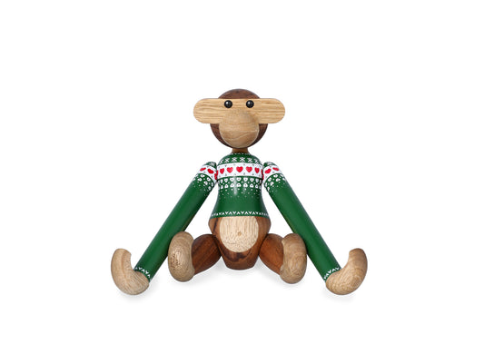 Christmas Jumper Monkey by Kay Bojesen
