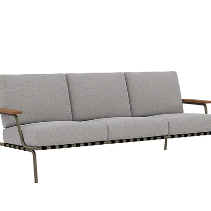 Settle 3-Seater Sofa by Muuto / Taupe Frame / Laze 03