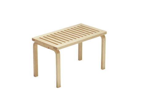 Bench 153 by Artek - Size B (Length: 72.5 cm) / Natural Lacquered Birch