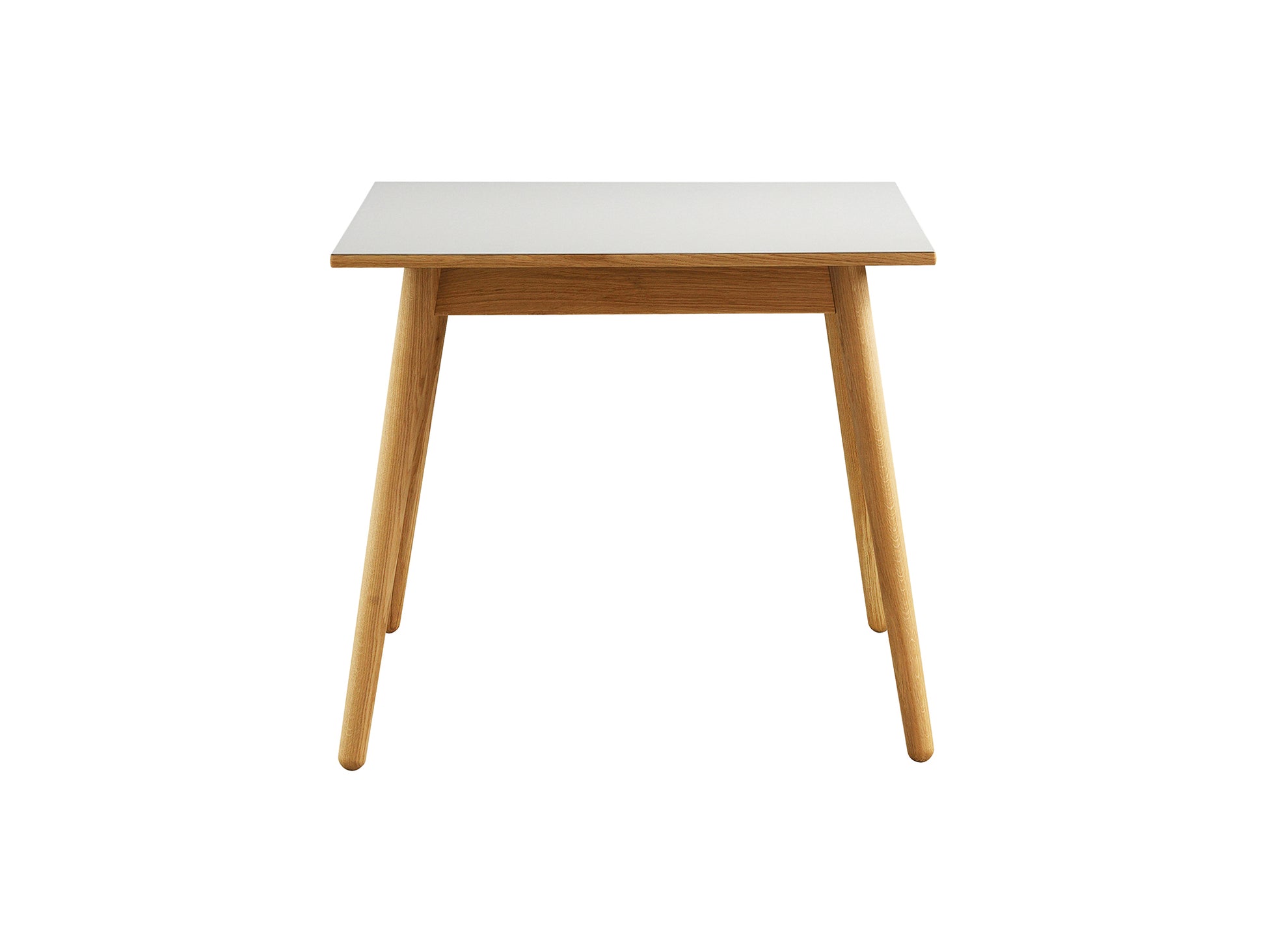 C35A Extendable Table by FDB Mobler - Mushroom Linoleum 4176 Tabletop
