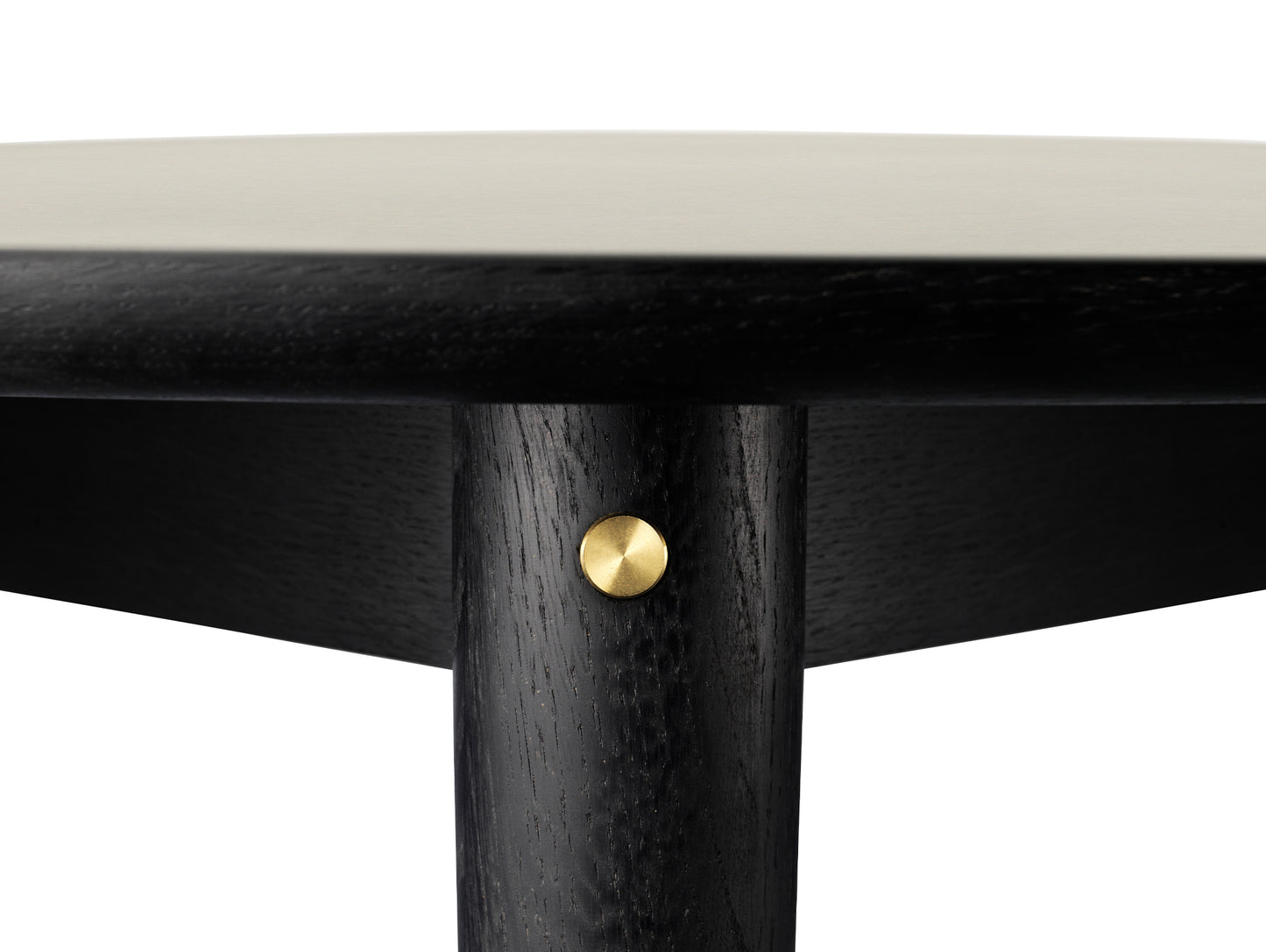 C62 Bjork Dining Table - Black Painted Oak