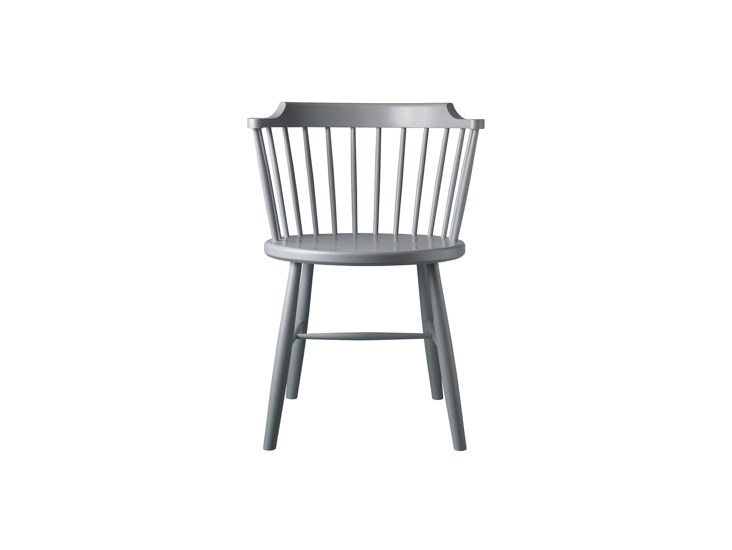 J18 Chair by FDB Mobler -Signal Grey Painted Beech