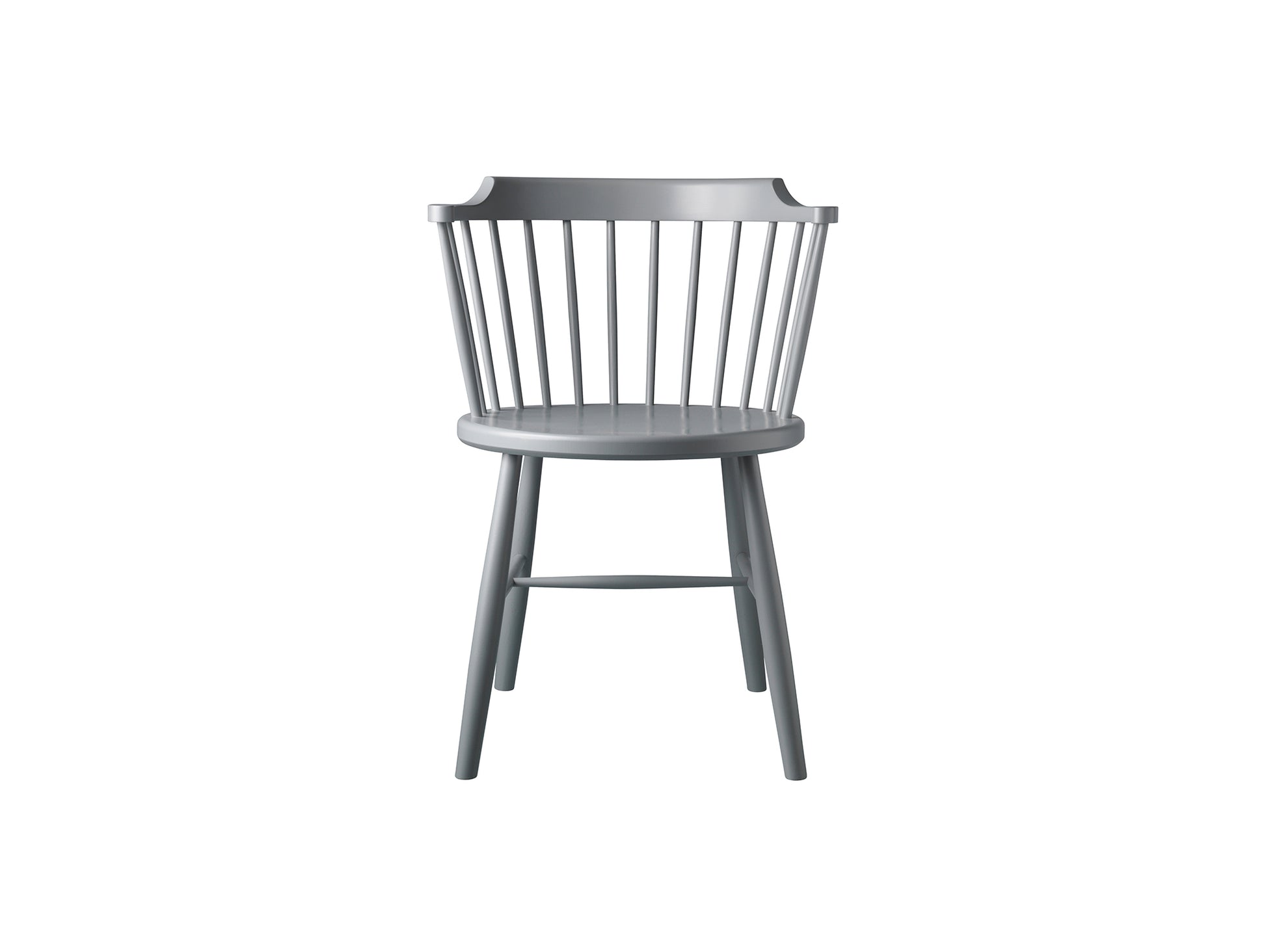 J18 Chair by FDB Mobler -Signal Grey Painted Beech