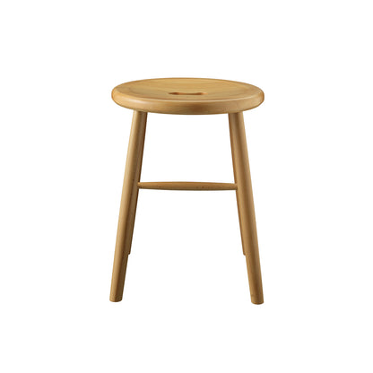 J27 Stool by FDB Mobler - Lacquered Beech
