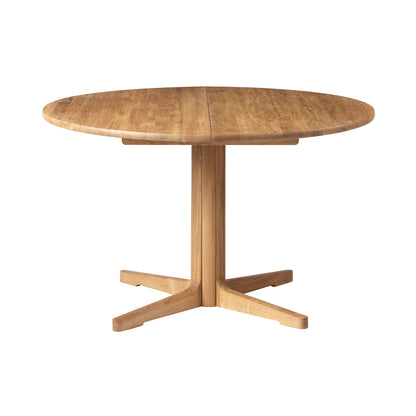 C69E Extendable Table by FDB Mobler -D120 cm