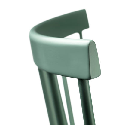 J46 Chair by FDB Mobler - Dusty Green Painted Beech