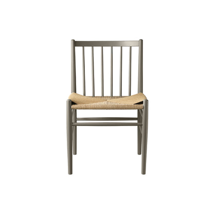 J80 Chair by FDB Mobler - Moss Grey Painted Beech