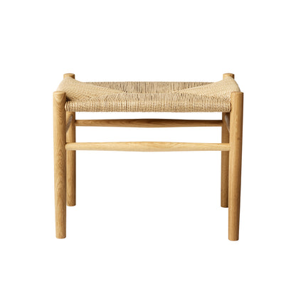 J83 Stool by FDB Mobler - Lacquered Oak