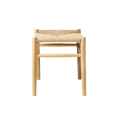 J83 Stool by FDB Mobler - Lacquered Oak