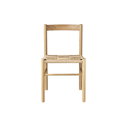 J178 Lonstrup Chair by FDB Mobler - Woven Paper Cord Seat