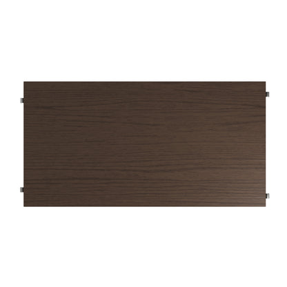 String System Shelves by String - 58x30 / Dark Oak