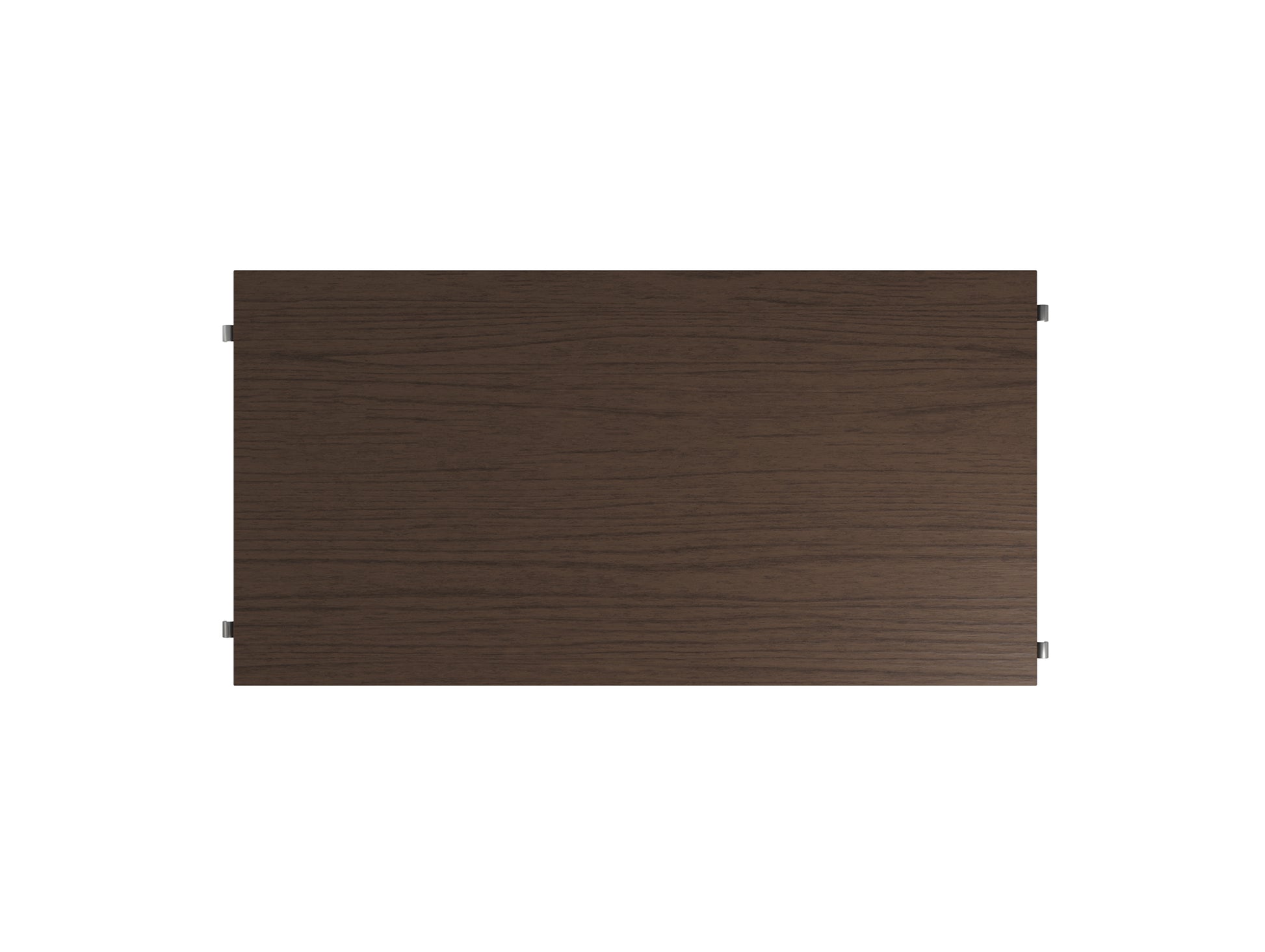 String System Shelves by String - 58x30 / Dark Oak