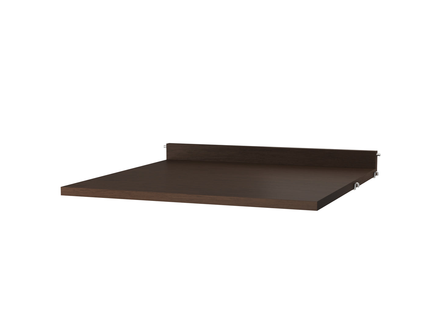 String System Work Desk by String - 58x58 cm / Dark Oak